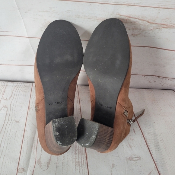 Cole Haan Women's Booties Size 10 B brown - Picture 9 of 12